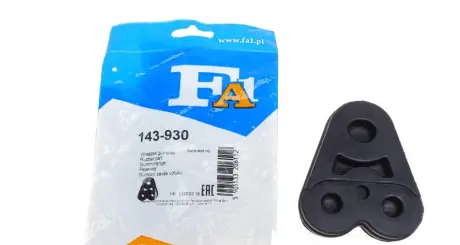 Кронштейн, система выпуска ОГ FA1 (Fischer automotive one) 143930 Мерседес W124