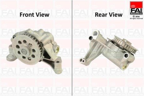 Масляна помпа VAG A1/A3/Fabia/Octavia/Rapid/Caddy III/Crafter/Golf VI/T-5 1.6Tdi/2.0Tdi fa1 (fischer automotive one) OP329 на Фольксваген Multivan T6