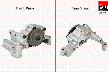 Масляна помпа VAG A3/A4/A5/A6/Q5/Suoerb/Golf VI/Passat/Passat CC/Tiguan 2.0Tdi 03- fa1 (fischer automotive one) OP309