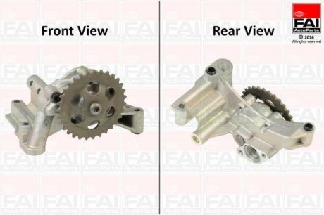 Масляна помпа VAG A3/A4/A6/Fabia/Octavia/Golf IV/T-5/Passat 1.9Tdi fa1 (fischer automotive one) OP328