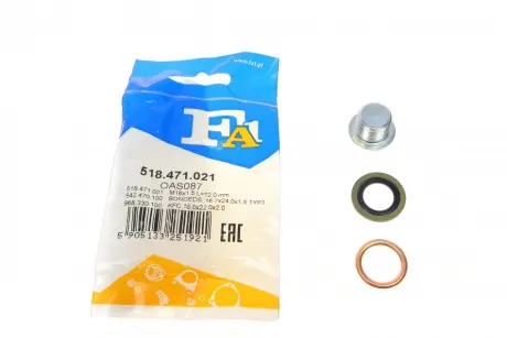 Масляные пробки/M16x15 L=12 FA1 (Fischer Automotive One) 518.471.021