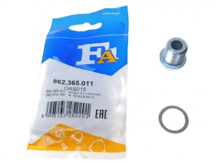 Масляные пробки/M18x1,5 L=18 FA1 (Fischer automotive one) 862.365.011