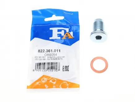 Масляные пробки/M18x15 L=22 FA1 (Fischer automotive one) 822.361.011