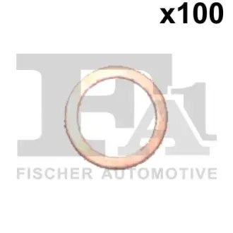 Медная шайба/Cu 10,00 x 14,00 x 1,50 FA1 (Fischer automotive one) 930.330.100