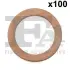 Медная шайба/Cu 14,00 x 20,00 x 1,50 FA1 (Fischer Automotive One) 259.150.100