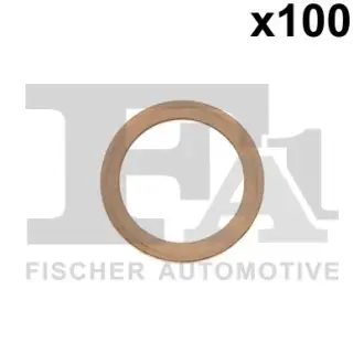 Медная шайба/Cu 16,00 x 22,00 x 1,50 FA1 (Fischer automotive one) 472.310.100