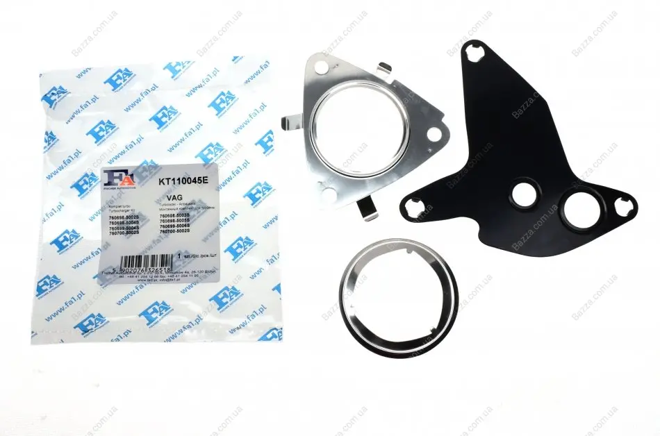 Монтажные комплекты для турбокомпрессоров FA1 (Fischer Automotive One) KT110045E (фото 1)