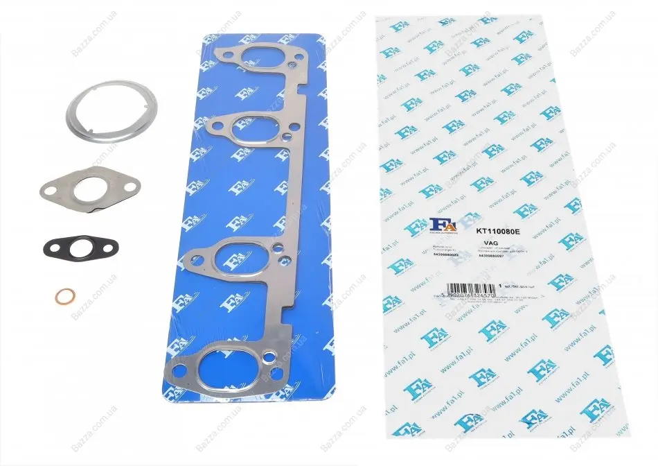Монтажные комплекты для турбокомпрессоров FA1 (Fischer automotive one) KT110080E