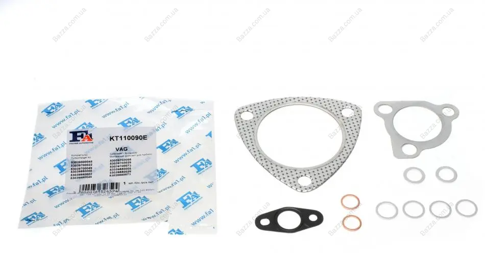 Монтажные комплекты для турбокомпрессоров FA1 (Fischer Automotive One) KT110090E (фото 1)
