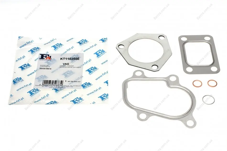Монтажные комплекты для турбокомпрессоров FA1 (Fischer automotive one) KT110250E