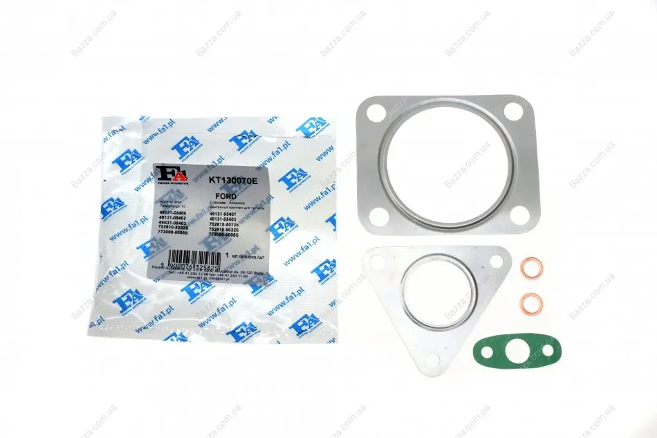 Монтажные комплекты для турбокомпрессоров FA1 (Fischer automotive one) KT130070E
