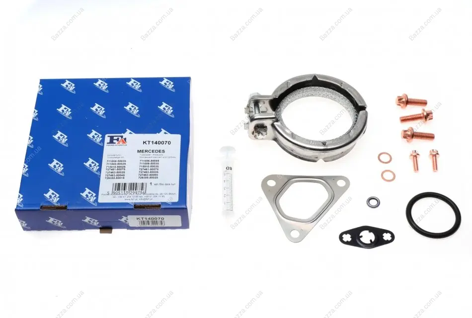 Монтажные комплекты для турбокомпрессоров FA1 (Fischer automotive one) KT140070