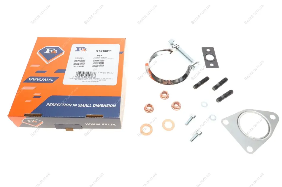 Монтажные комплекты для турбокомпрессоров FA1 (Fischer automotive one) KT210011