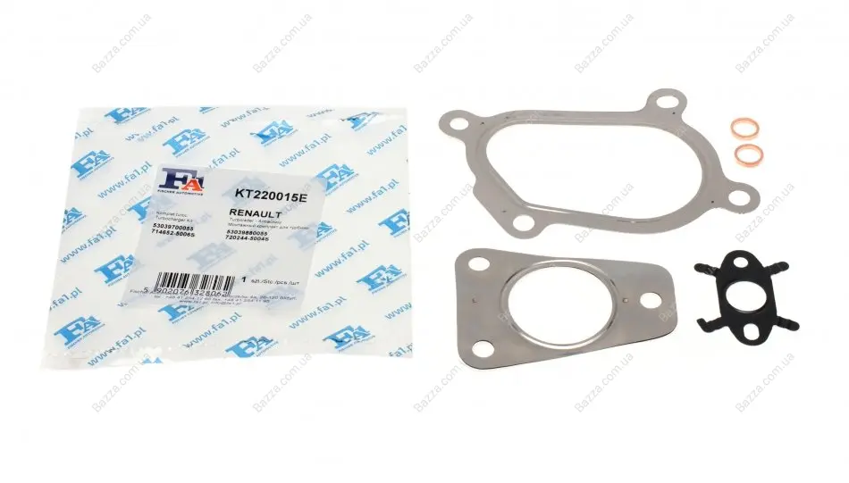 Монтажные комплекты для турбокомпрессоров FA1 (Fischer Automotive One) KT220015E (фото 1)