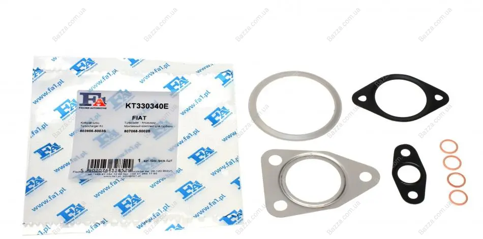 Монтажные комплекты для турбокомпрессоров FA1 (Fischer automotive one) KT330340E