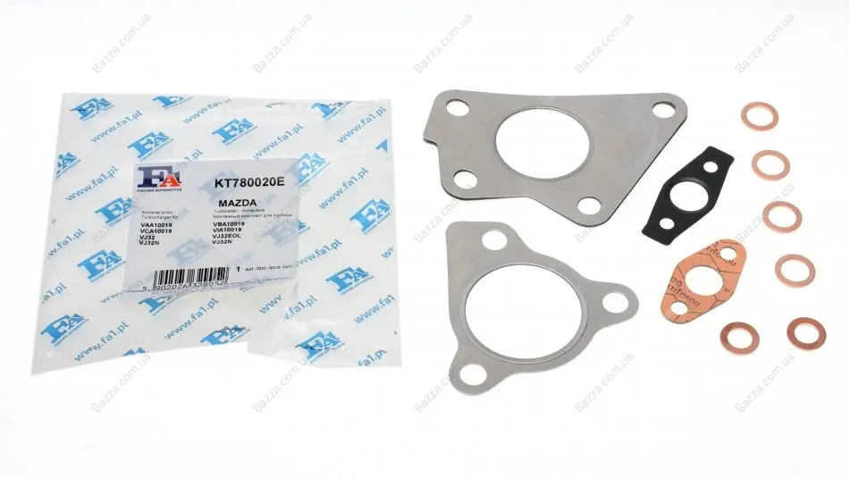 Монтажные комплекты для турбокомпрессоров FA1 (Fischer Automotive One) KT780020E (фото 1)