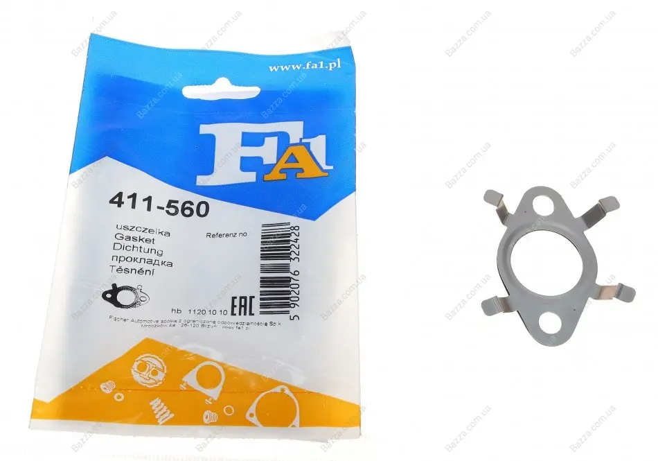 Прокладка двигуна металева FA1 (Fischer automotive one) 411-560