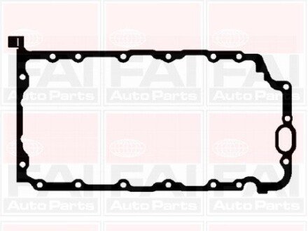 Прокладка пiддона Opel Astra G 2,0DTi 98-/Omega B 2.0 00- fa1 (fischer automotive one) SG863 на Сааб 9 3