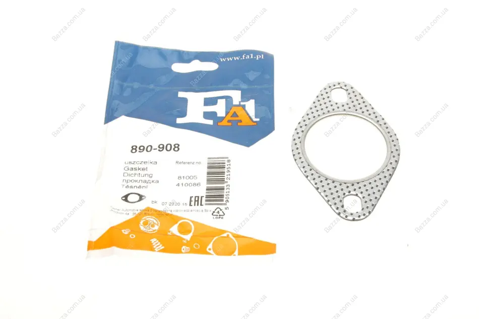 Прокладка, труба выхлопного газа FA1 (Fischer Automotive One) 890-908 (фото 1)