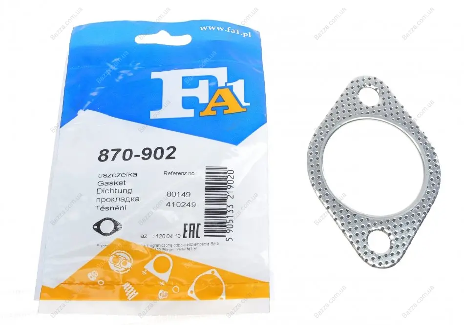 Прокладка вихлопної системи з комбінованих матеріалів FA1 (Fischer automotive one) 870-902