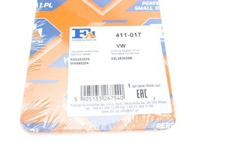 Прокладка выпускного коллектора fa1 (fischer automotive one) 411017