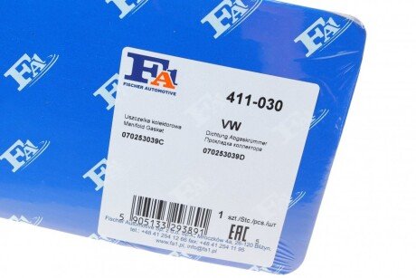 Прокладка выпускного коллектора fa1 (fischer automotive one) 411030