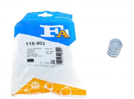 Пружина, глушитель FA1 (Fischer automotive one) 115902