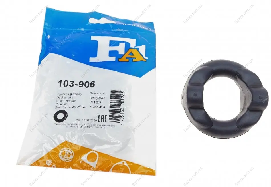 Резинка глушителя Fischer FA1 (Fischer automotive one) 103906
