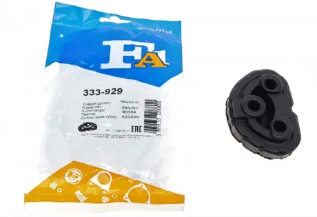 Резинка глушника Citroen Jumper/Fiat Ducato/Peugeot Boxer 2.0-2.8HDI 02- FA1 (Fischer Automotive One) 333-929