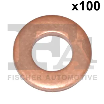 Шайба тепловой защиты, система впрыска/ CU 7,10 x 13,70 x 2,25 FA1 (Fischer Automotive One) 107.283.100 (фото 1)