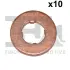 Шайба тепловой защиты, система впрыска/ CU 70/77 x 150 x 20 FA1 (Fischer automotive one) 102246010