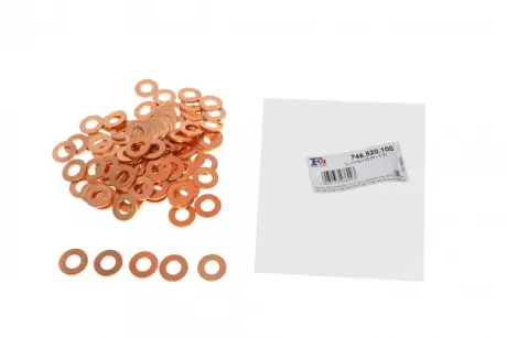 Уплотнительное кольцо/Cu 10,00 x 20,00 x 2,00 FA1 (Fischer automotive one) 746.520.100