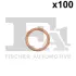 Уплотнительное кольцо/Cu 12,00 x 16,00 x 1,00 FA1 (Fischer automotive one) 954.330.100