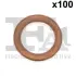 Уплотнительное кольцо/Cu 12,00 x 18,00 x 3,00 FA1 (Fischer automotive one) 756521100