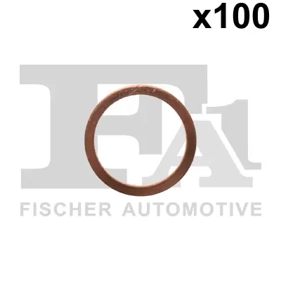 Уплотнительное кольцо/Cu 14,00 x 18,00 x 1,50 FA1 (Fischer automotive one) 347.980.100