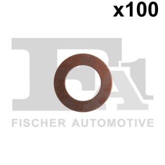 Уплотнительное кольцо/Cu 14,00 x 24,00 x 1,50 fa1 (fischer automotive one) 359.980.100