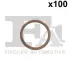 Уплотнительное кольцо/Cu 16,00 x 20,00 x 1,50 FA1 (Fischer automotive one) 491310100
