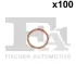 Уплотнительное кольцо/Cu 17,00 x 21,00 x 1,50 FA1 (Fischer automotive one) 787520100