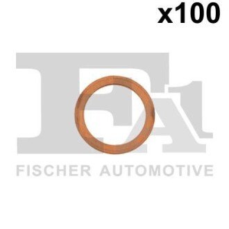 Уплотнительное кольцо/Cu 17,00 x 23,00 x 1,50 fa1 (fischer automotive one) 338.980.100