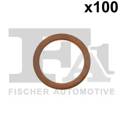 Уплотнительное кольцо/Cu 18,00 x 24,00 x 1,50 FA1 (Fischer automotive one) 905.330.100