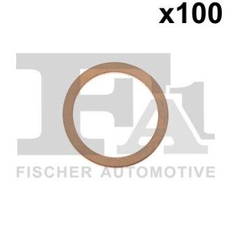 Уплотнительное кольцо/Cu 20,00 x 26,00 x 1,50 fa1 (fischer automotive one) 598.870.100