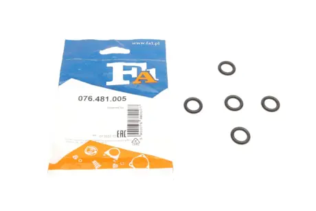 Уплотнительное кольцо/FPM 12,29 x 19,35 x 3,53 black FA1 (Fischer automotive one) 076.481.005
