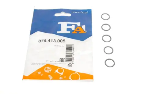 Уплотнительное кольцо/FPM 13,40 x 17,20 x 1,90 graphite FA1 (Fischer automotive one) 076413005