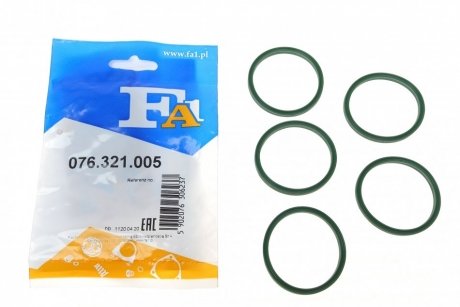 Уплотнительное кольцо/FPM 43,95 x 50,95 x 4,50 green fa1 (fischer automotive one) 076.321.005