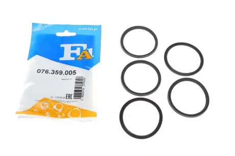 Уплотнительное кольцо/FPM 50,00 x 59,50 x 4,20 black FA1 (Fischer automotive one) 076359005