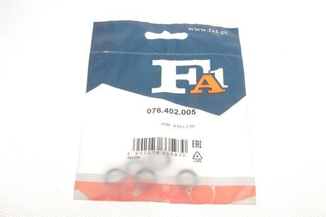 Уплотнительное кольцо/FPM 9,50 x 14,50 x 2,50 brown fa1 (fischer automotive one) 076402005