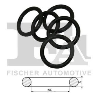 Уплотнительное кольцо/NBR 10,00 x 2,00 fa1 (fischer automotive one) 004.110.100