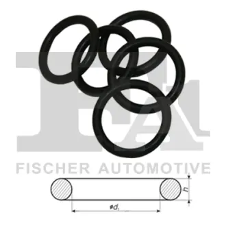 Уплотнительное кольцо/NBR 18,64 x 3,53 F16 FA1 (Fischer automotive one) 543870100
