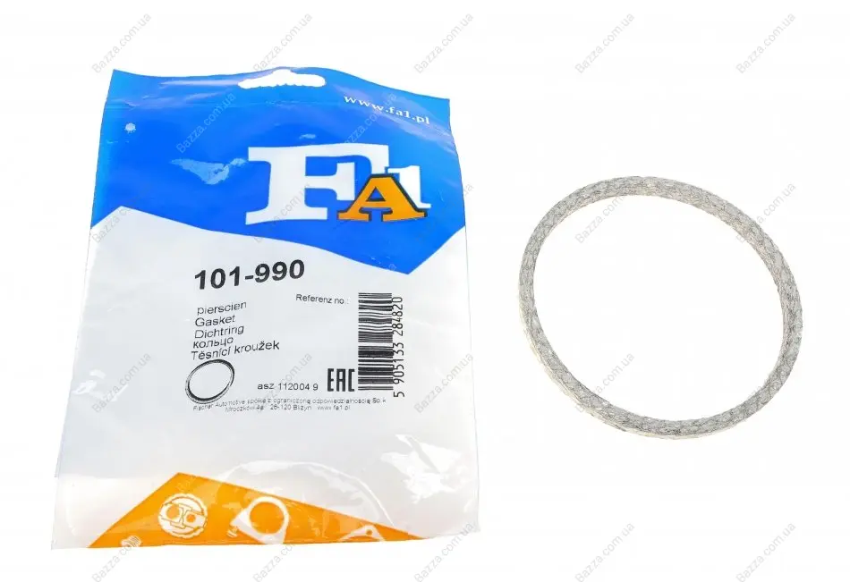 Уплотнительное кольцо (труба выхлопного газа) FA1 (Fischer Automotive One) 101-990 (фото 1)