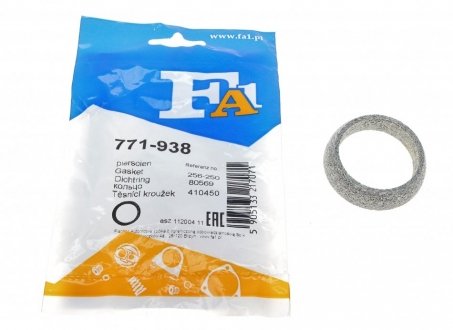 Уплотнительное кольцо (труба выхлопного газа) fa1 (fischer automotive one) 771-938